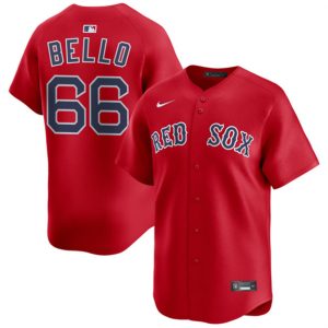 Boston Red Sox #66 Brayan Bello Red 2024 Alternate Limited Stitched Jersey