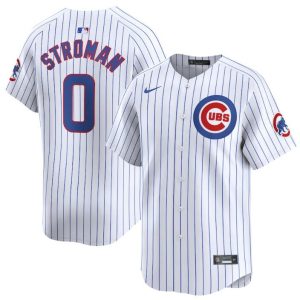 Chicago Cubs #0 Marcus Stroman White 2024 Home Limited Stitched Jersey