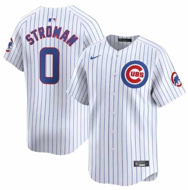 Chicago Cubs #0 Marcus Stroman White 2024 Home Limited Stitched Jersey