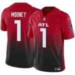 Atlanta Falcons #1 Darnell Mooney Red 2024 F.U.S.E. Vapor Untouchable Limited Stitched Jersey