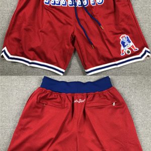 New England Patriots Red Shorts