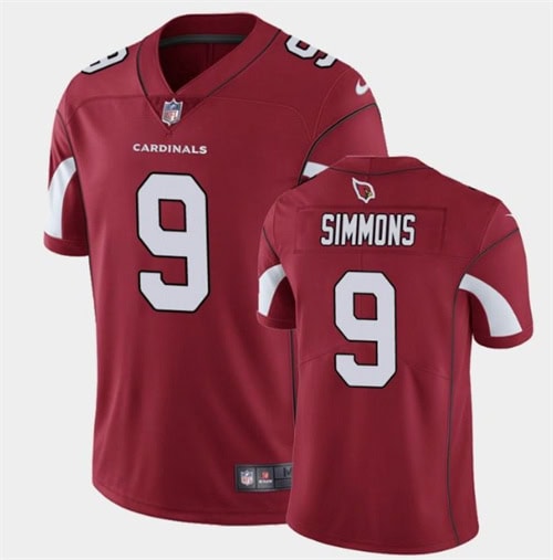Arizona Cardinals #9 Isaiah Simmons Red Vapor Untouchable Limited Stitched Jersey