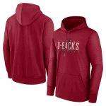 Arizona Diamondbacks Red Pregame Performance Pullover Hoodie