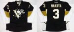 Penguins #3 Olli Maatta Black Home Stitched Jersey