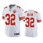 Kansas City Chiefs #32 Nick Bolton White Stitched Jersey