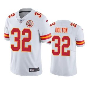 Kansas City Chiefs #32 Nick Bolton White Stitched Jersey