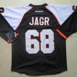 Flyers #68 Jaromir Jagr Black Stitched Jersey