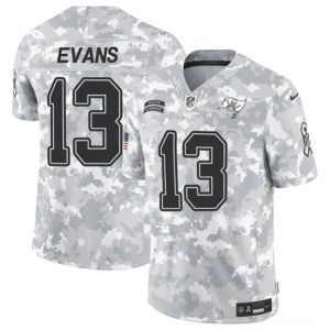 Tampa Bay Buccaneers #13 Mike Evans Arctic Camo 2024 F.U.S.E. Salute To Service Limited Stitched Jersey