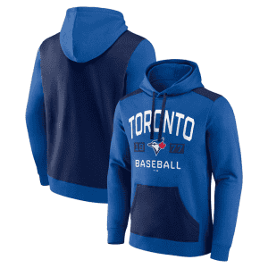 Toronto Blue Jays Royal Navy Chip In Pullover Hoodie