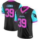 Miami Dolphins #39 Larry Csonka Black F.U.S.E. "Miami Vice" Vapor Limited Stitched Jersey
