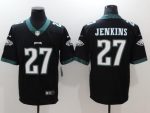 Philadelphia Eagles #27 Malcolm Jenkins Black Vapor Untouchable Limited Stitched Jersey