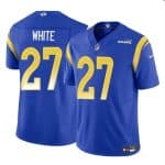 Los Angeles Rams #27 Tre'Davious White Blue 2024 F.U.S.E. Vapor Untouchable Stitched Jersey