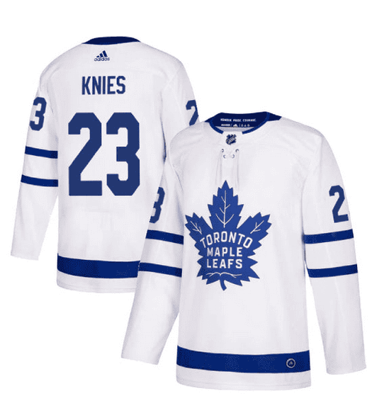 Toronto Maple Leafs Matthew Knies adidas White Authentic Player Jersey