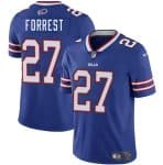 Buffalo Bills #27 Darrick Forrest Blue 2025 Vapor Untouchable Limited Stitched Jersey