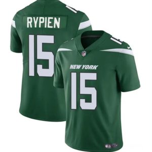 New York Jets #15 Brett Rypien Green Vapor Untouchable Limited Stitched Jersey