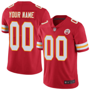 Chiefs Customized Red Vapor Untouchable Limited Stitched Jersey