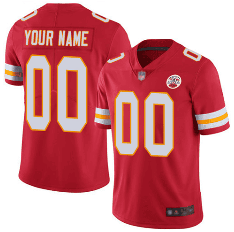 Chiefs Customized Red Vapor Untouchable Limited Stitched Jersey