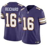 Minnesota Vikings #16 Will Reichard Purple 2023 F.U.S.E. Throwback Vapor Untouchable Limited Stitched Jersey