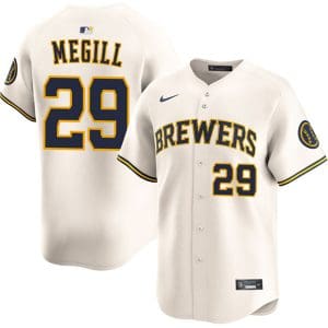 Milwaukee Brewers #29 Trevor Megill Cream 2025 Limited Stitched Jersey