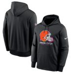 Cleveland Browns Black 2024 Crucial Catch Club Pullover Hoodie
