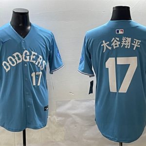 Los Angeles Dodgers #17 ´ó¹ÈÏèÆ½ Light Blue Limited Stitched Jersey