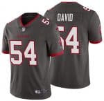 Tampa Bay Buccaneers #54 Lavonte David 2020 Grey Vapor Untouchable Limited Stitched Jersey