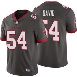 Tampa Bay Buccaneers #54 Lavonte David 2020 Grey Vapor Untouchable Limited Stitched Jersey