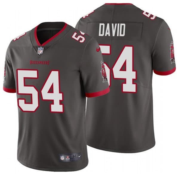 Tampa Bay Buccaneers #54 Lavonte David 2020 Grey Vapor Untouchable Limited Stitched Jersey