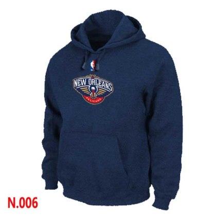 Mens New Orleans Pelicans Dark blue Pullover Hoodie