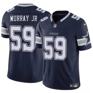 Dallas Cowboys #59 Kenneth Murray Jr. Navy 2025 F.U.S.E. Vapor Untouchable Limited Stitched Jersey