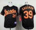 Orioles #39 Kevin Gausman Black Cool Base Stitched Jersey