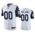 Dallas Cowboys Customized White Team Color Vapor Untouchable Limited Stitched NFL Jersey