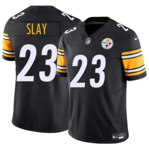 Pittsburgh Steelers #23 Darius Slay Black 2025 F.U.S.E. Vapor Limited Football Stitched Jersey
