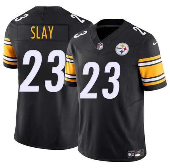 Pittsburgh Steelers #23 Darius Slay Black 2025 F.U.S.E. Vapor Limited Football Stitched Jersey