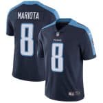 Tennessee Titans #8 Marcus Mariota Nike Navy Vapor Untouchable Limited Stitched Jersey