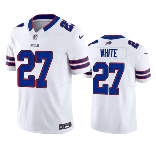 Buffalo Bills #27 Tre'Davious White White 2023 F.U.S.E. Vapor Untouchable Limited Stitched Jersey