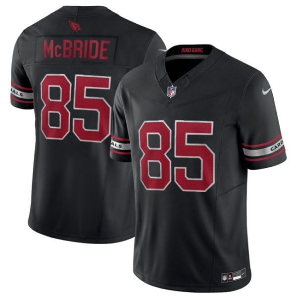 Arizona Cardinals #85 Trey McBride Black 2024 F.U.S.E. Vapor Untouchable Limited Stitched Jersey