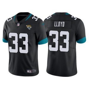 Jacksonville Jaguars #33 Devin Lloyd Black Vapor Untouchable Limited Stitched Jersey