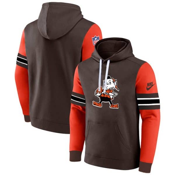 Cincinnati Bengals Navy Orange Pullover Hoodie