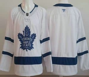 Toronto Maple Leafs Blank White Authentitc Jersey