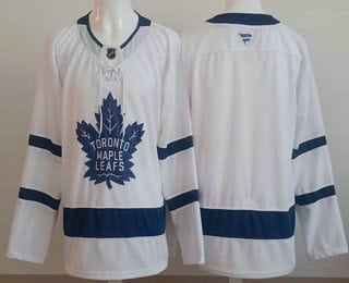 Toronto Maple Leafs Blank White Authentitc Jersey