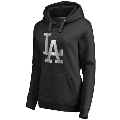 Los Angeles Dodgers Platinum Collection Pullover Hoodie Black