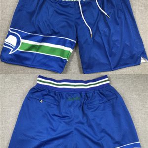 Seattle Seahawks Blue Shorts