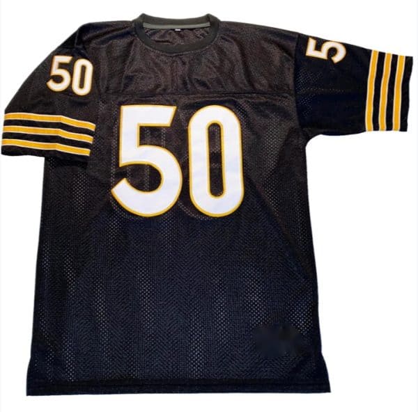 Raiders Custom Black Throwback Stitched Jersey