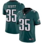 Philadelphia Eagles #35 Boston Scott Green Vapor Untouchable Limited Stitched Jersey