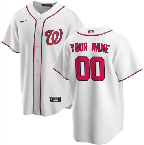 Washington Nationals Customized Stitched MLB Jersey