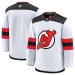 New Jersey Devils Blank White 2024-25 Away Stitched Jersey