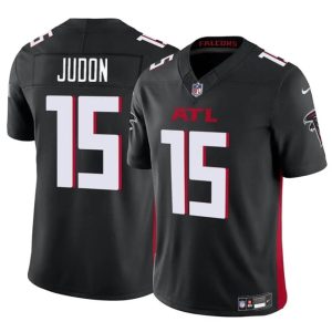 Atlanta Falcons #15 Matthew Judon Black 2024 F.U.S.E Vapor Untouchable Limited Stitched Jersey