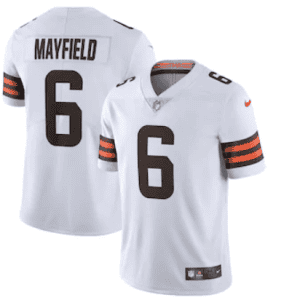 Cleveland Browns #6 Baker Mayfield New White Vapor Untouchable Limited Stitched Jersey