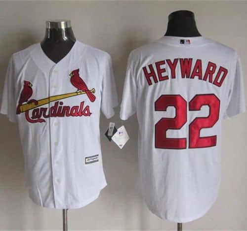 Cardinals #22 Jason Heyward White New Cool Base Stitched Jersey